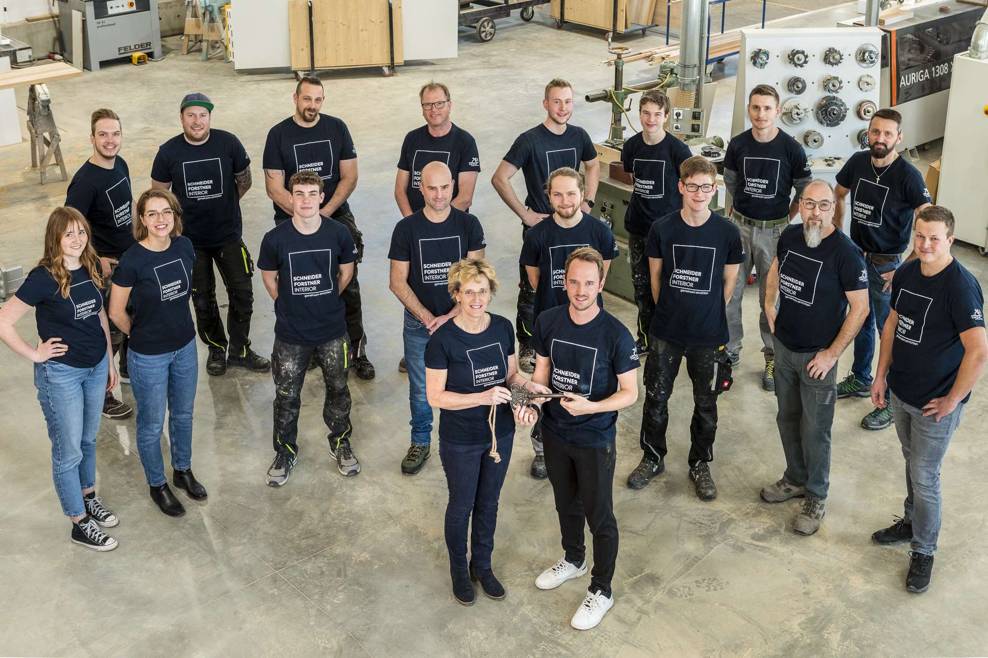 Werkstattimpression Tischlerei Schneider Forstner Interior